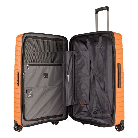 Stratic Novium 4 ruedas Carrito L 77 cm con pliegue de expansión
