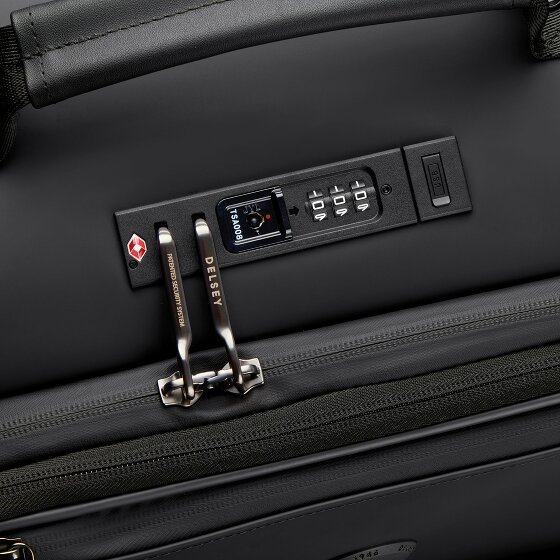 Delsey Paris Turenne Soft 4 ruedas Carro de la cabina 55 cm con pliegue de expansión