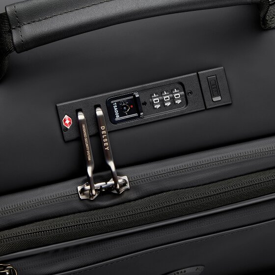 Delsey Paris Turenne Soft 4 ruedas Carro de la cabina 55 cm con pliegue de expansión