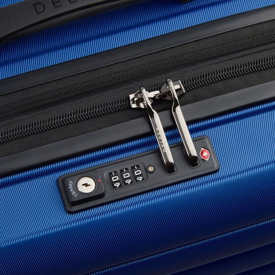 Delsey Paris Trolley de negocios Shadow 5.0 de 4 ruedas Compartimento para portátil de 38 cm con pliegue de expansión