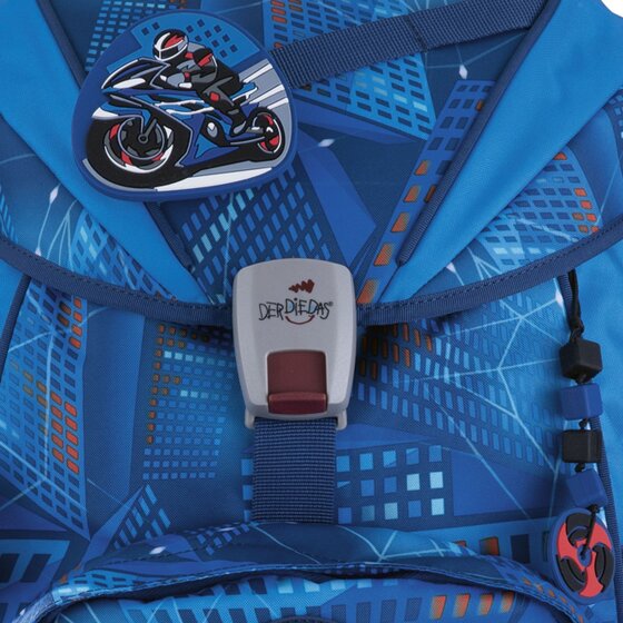 DerDieDas Juego de mochilas escolares ErgoFlex 5pcs.