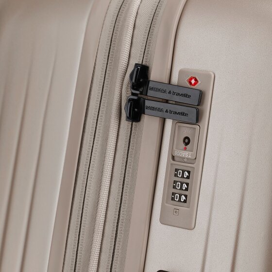 Travelite Barbara Novelty 4 ruedas Carrito 65 cm con pliegue de expansión