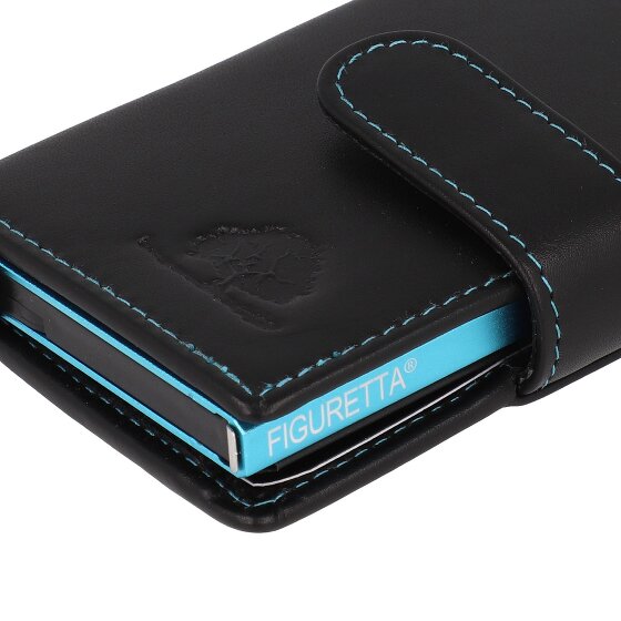 Greenburry Nappa Estuche para tarjetas de crédito Protección RFID Piel 7 cm