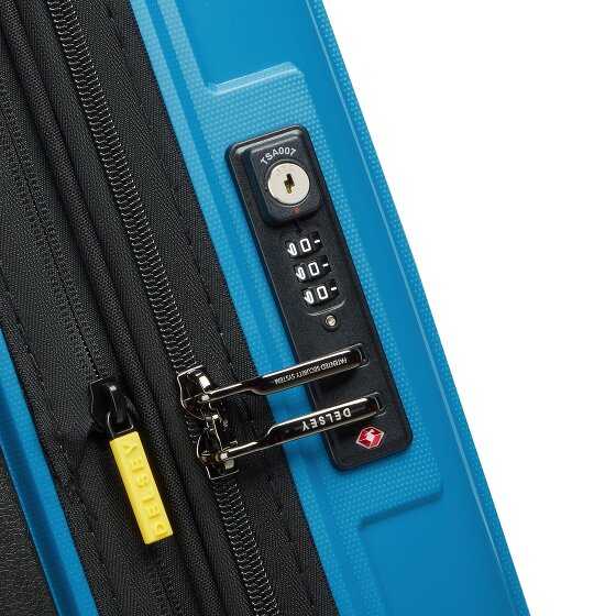 Delsey Paris Lutece Se 4 ruedas Carro de la cabina 55 cm con pliegue de expansión