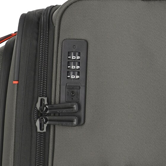 Travelite Crosslite 5.0 4 ruedas Carrito M 66 cm con pliegue de expansión