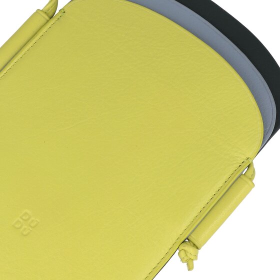 DuDu Bolsa de móvil de colores de Menorca de cuero de 12 cm