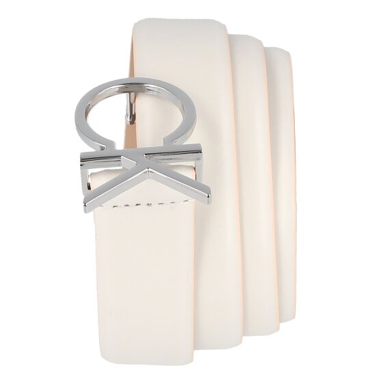 Calvin Klein CK Logo Cinturón Piel