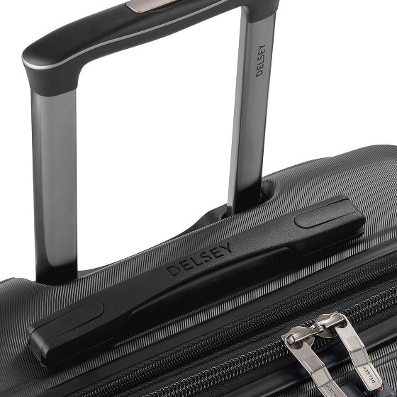 Delsey Paris Meteor 4 ruedas Set de maletas 3 piezas Con asa expansible