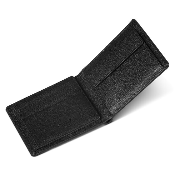 Redolz Cartera de piel Essentials QF RFID 12 cm desplegable