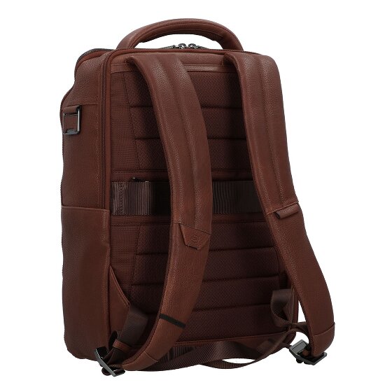 Piquadro Cronus Mochila de negocios Bloqueo RFID Piel natural 41 cm Compartimento para laptop