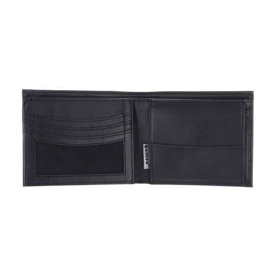 oxmox Leather Cartera Bloqueo RFID Piel natural 12 cm