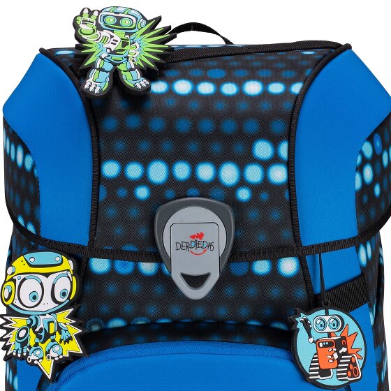 DerDieDas ErgoFlex Tiny Superflash Juego de mochilas escolares 6 piezas