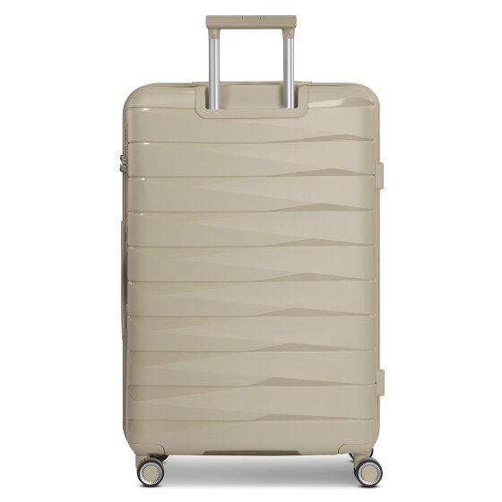 Franky London 4 ruedas Carrito L 74 cm con pliegue de expansión