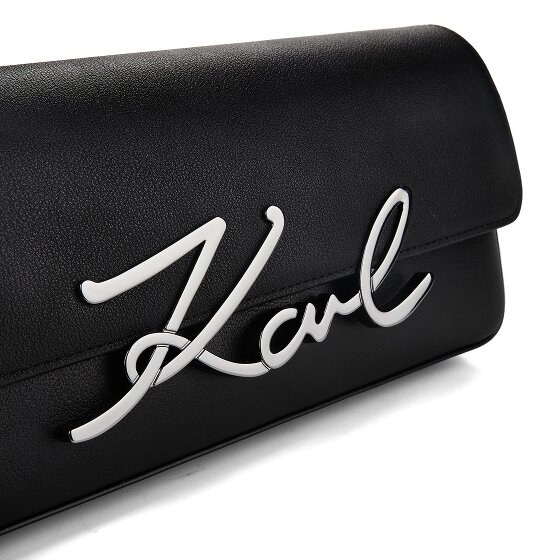 Karl Lagerfeld Signature 2.0 Bolsa de hombro Piel natural 28.5 cm