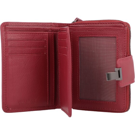 Greenburry Cartera de cuero esponjoso 9,5 cm