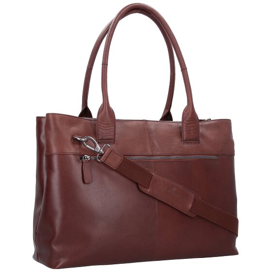 Plevier Rock Amber Bolsa de hombro Piel 43 cm Compartimento para el portátil
