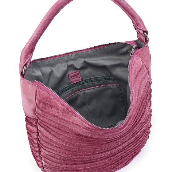 FredsBruder Bolso de hombro de piel de animal S acanalado 33 cm