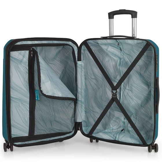 Gabol Mercury 4 ruedas Carrito M 66 cm con pliegue de expansión