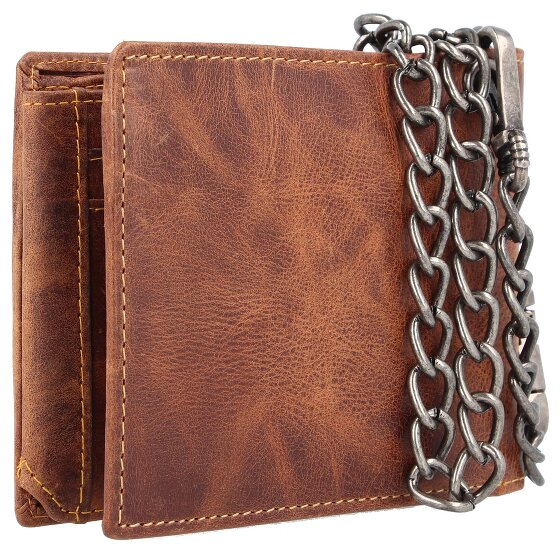 Greenburry Rebel Rider Billetera de cuero 13 cm