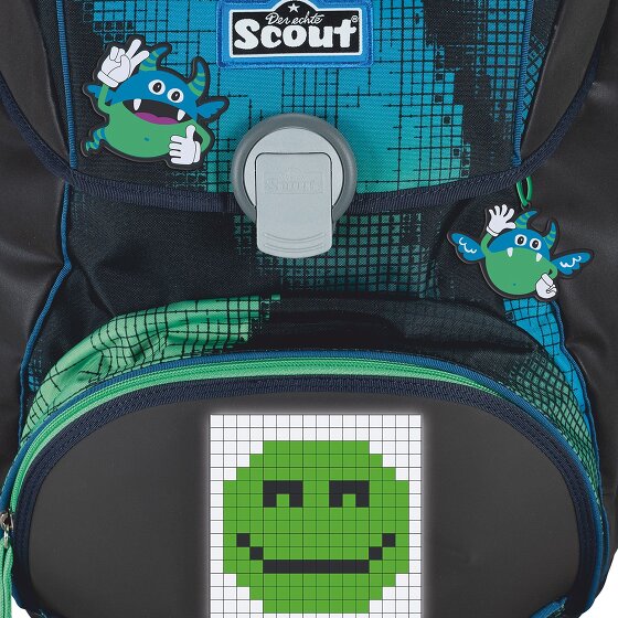 Scout Alpha Juego de mochilas escolares 5 piezas