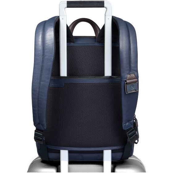 Piquadro Harper Mochila de día Piel 38 cm Compartimento para el portátil
