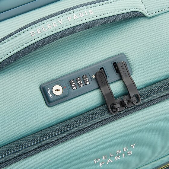 Delsey Paris Brochant 3 4 ruedas Carro de la cabina 55 cm