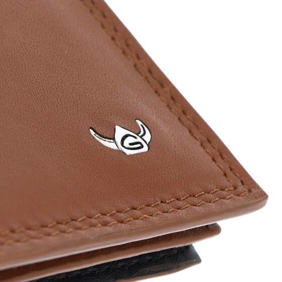 Golden Head Polo Cartera Bloqueo RFID Piel natural 11 cm