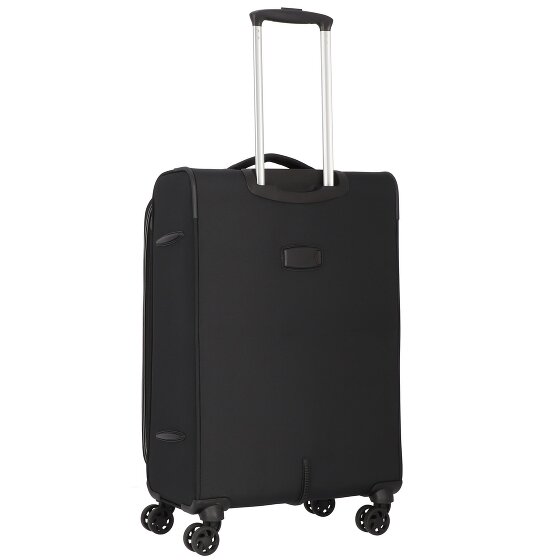 d&n Travel Line 9204 4 ruedas Carrito M 66 cm con pliegue de expansión