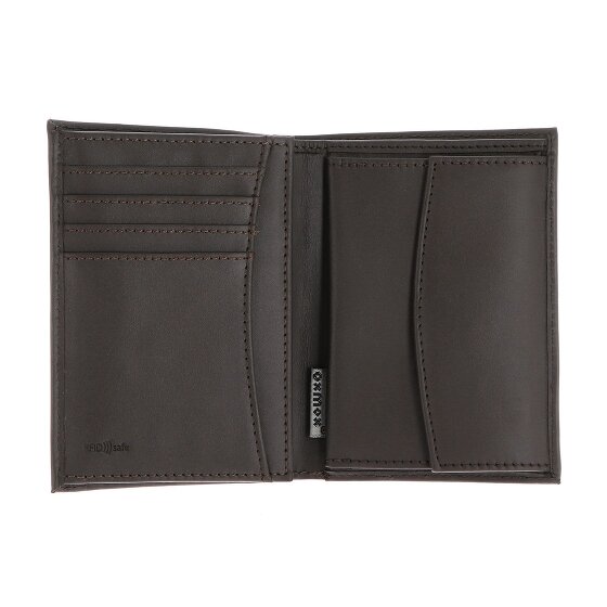 oxmox Leather Cartera Bloqueo RFID Piel natural 10 cm
