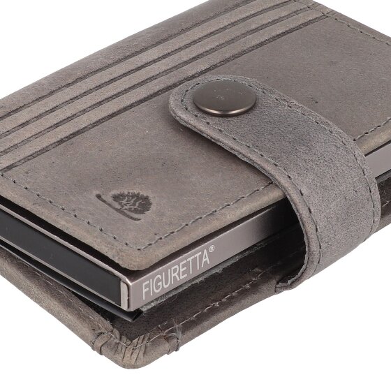 Greenburry Vintage Cartera Protección RFID Piel 7.5 cm