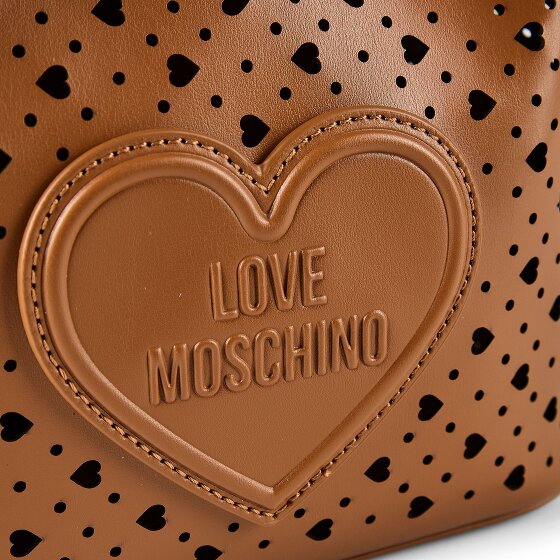 Love Moschino Basket Laminated Bolsa de hombro 22 cm
