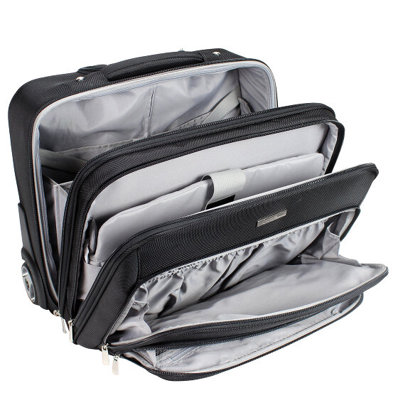 d&n Bussiness & Travel Trolley de negocios de 2 ruedas Compartimento para portátil de 41 cm