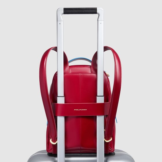 Piquadro Blue Square Mochila de la ciudad Piel 30 cm