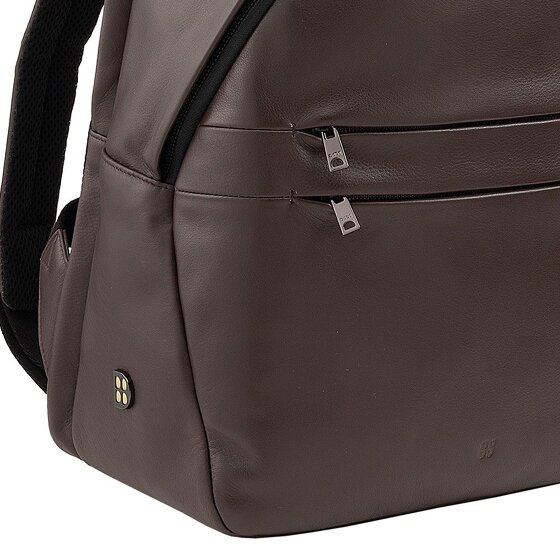 DuDu New York Mochila de día Piel 41 cm Compartimento para el portátil
