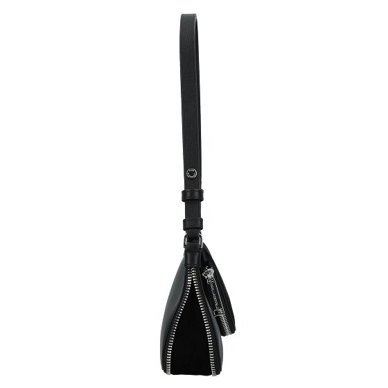 Karl Lagerfeld Hardware Bolsa de hombro Mini Bag Piel 18 cm con pliegue de expansión