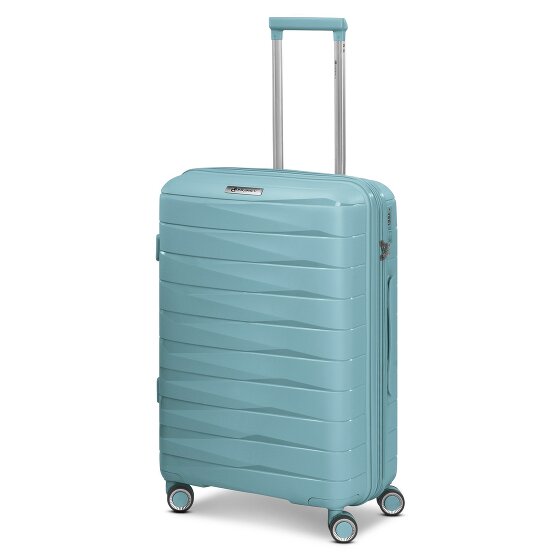 Franky London 4 ruedas Carrito M 65 cm con pliegue de expansión