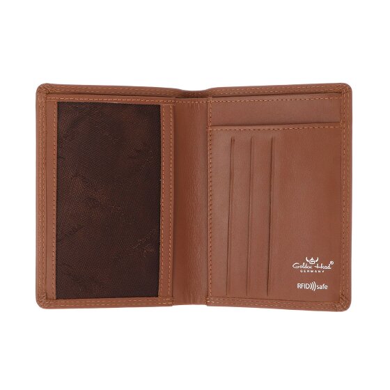 Golden Head Estuche para tarjetas de identidad Polo RFID Cuero 9 cm