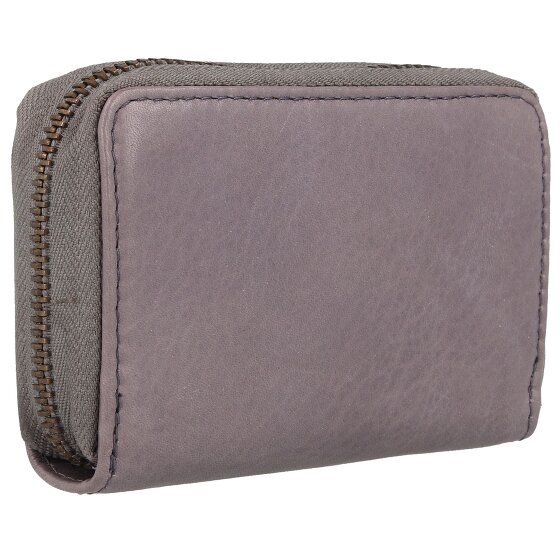 Greenland Nature Estuche para tarjetas de crédito de cuero RFID 10,5 cm