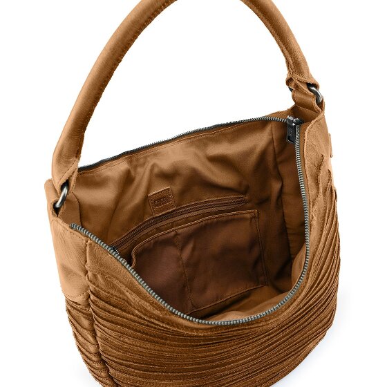 FredsBruder Bolso de hombro de piel de animal S acanalado 33 cm