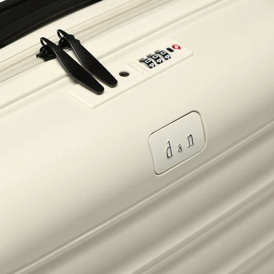 d&n Travel Line 4700 4 ruedas Carro de la cabina 55 cm con pliegue de expansión