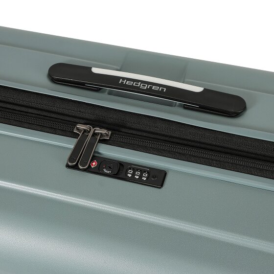 Hedgren Comby Grip L Exp 4 ruedas Trolley L 74 cm Con fuelle expandible