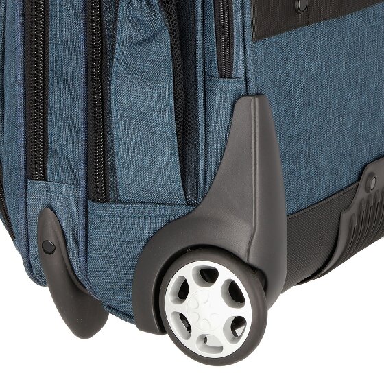 Dermata 2 ruedas Carrito de negocios 41 cm Compartimento para el portátil