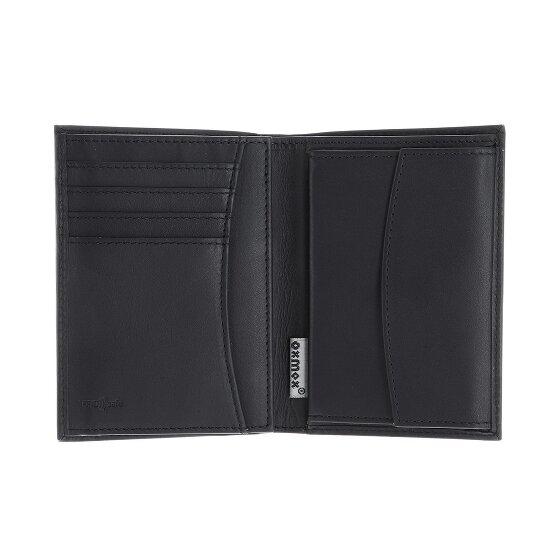 oxmox Leather Cartera Bloqueo RFID Piel natural 13 cm