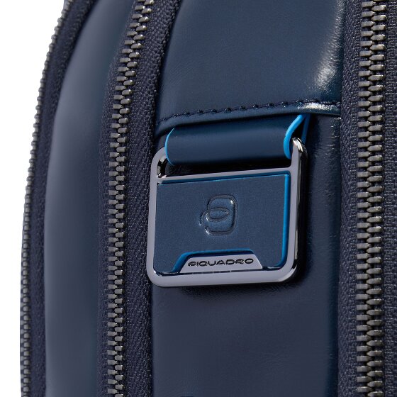 Piquadro Blue Square Mochila de día Piel 42 cm Compartimento para el portátil