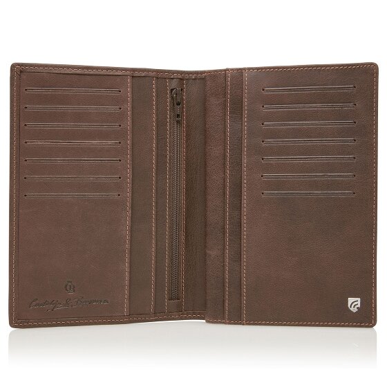 Castelijn & Beerens Funda para pasaporte Canyon de piel RFID 12 cm