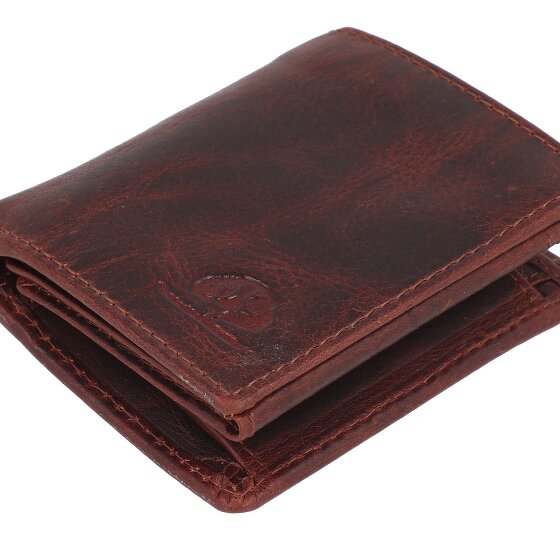 Greenburry Rugged Cartera Protección RFID Piel 8.5 cm