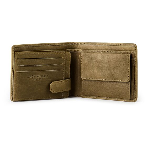 Jack Kinsky Aruba Cartera Protección RFID Piel 12 cm