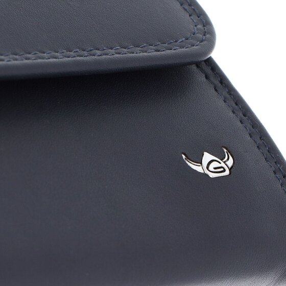 Golden Head Polo Cartera Bloqueo RFID Piel natural 19.5 cm
