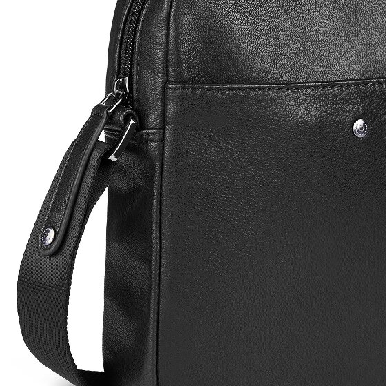 bugatti Black Magic Bolsa de hombro Mini Bag Piel 17 cm