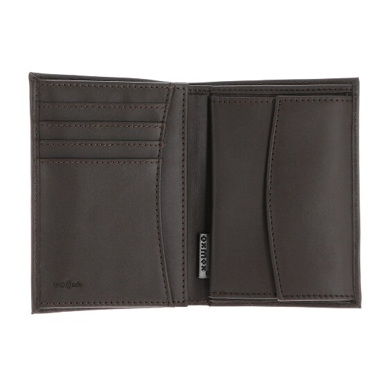 oxmox Leather Cartera Bloqueo RFID Piel natural 10 cm